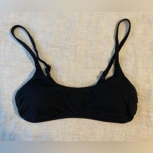 Aerie black bikini top